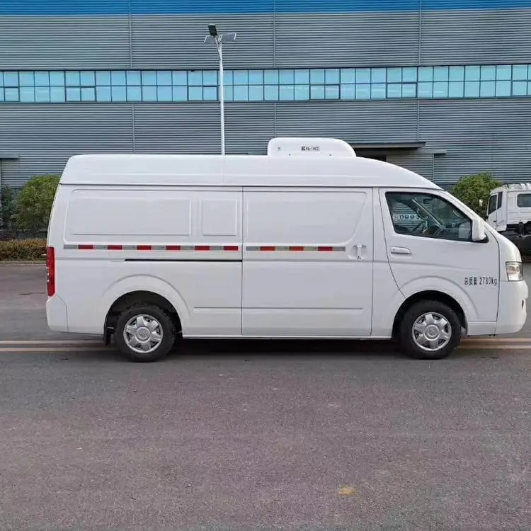 面包冷藏车 蓝牌柴油后双轮冷冻车