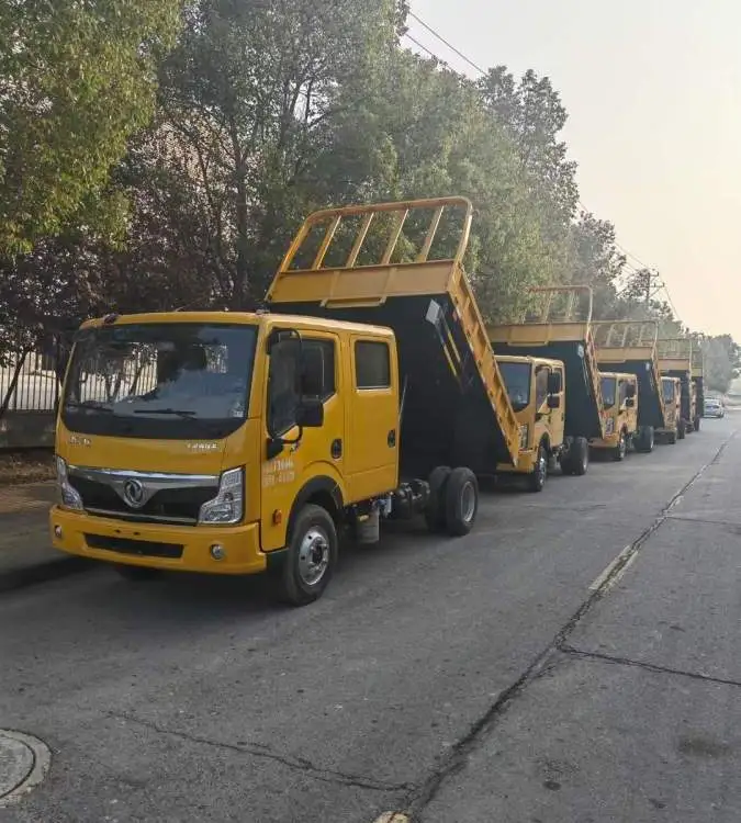 蓝牌轻卡双排座货车 两排座自卸车