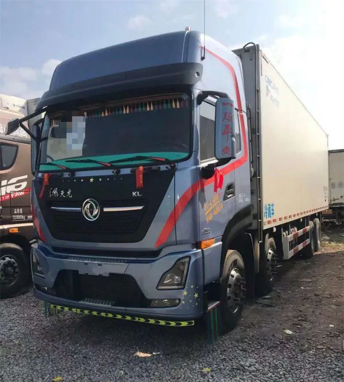 天龙货车 二手国五排放冷藏车 出售